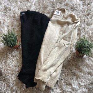 MENS Set of Two Old Navy 100% Cashmere Sweaters